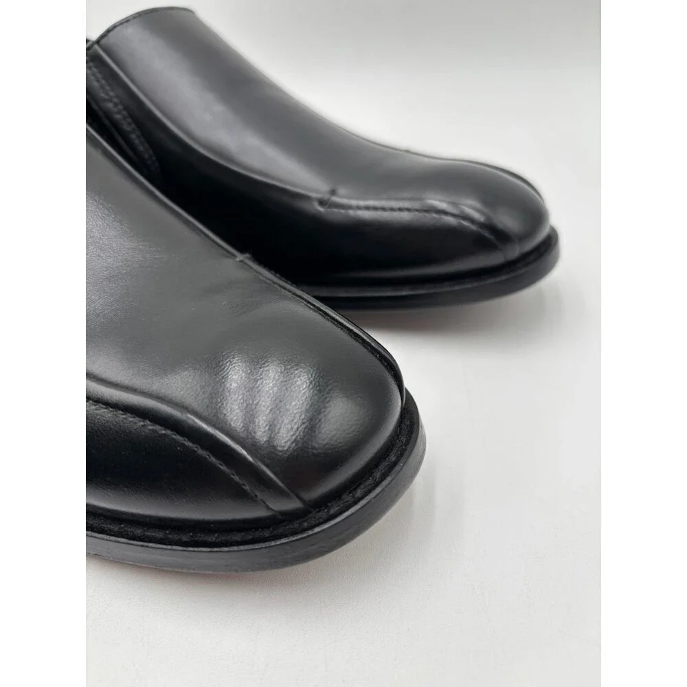 Bostonian HALIDE Men's NEW Leather Oxford Slip-On Shoes Black US Size 7.5